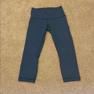 High waisted cropped Lululemon leggings
